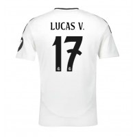 Echipament fotbal Real Madrid Lucas Vazquez #17 Tricou Acasa 2024-25 maneca scurta